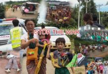 တိုက်ပွဲကြောင့်အရပ်သားများ သေဆုံးမှု သျှမ်း/မြောက် လူသားစာနာမှုအဖွဲ့ ရှုပ်ချ