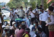 မြန်မာ-ထိုင်းနယ်စပ် တာချီလိတ်တွင် ပြည်တော်ပြန် ၇၅ ဦး လက်ခံရရှိ