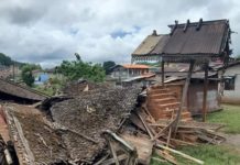 နှစ် ၁၀၀ ကျော်သက်တမ်းရှိ ပင်လောင်း ဟော်နန်းပြိုကျ ပျက်စီး