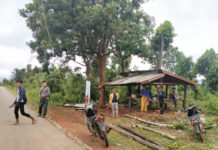 RCSS/SSA ထိန်းချုပ်နယ်မြေအတွင်း ကိုဗစ်-၁၉ စစ်ဆေးရေးဂိတ် ပြန်ထောင်