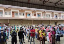 ထိုင်းနိုင်ငံမှ တာချီလိတ်သို့ ပြန်လည်ဝင်မည့် ရွှေ့ပြောင်းအလုပ်သမား ၁၈၀ကျော်ရှိ