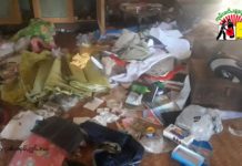 ရွာသားများစစ်ဘေးရှောင်နေစဉ် နေအိမ်များမွှေနှောက်ခံရ