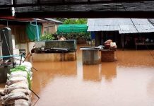 ကျောက်မဲ မိုးရွာသွန်းမှုကြောင့်ရေကြီးရေလျှံဖြစ်