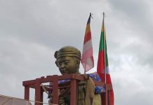 မိုင်းပွန်မြို့တွင် စော်ဘွားကြီးစဝ်စံထွန်းရုပ်ထု စိုက်ထူ