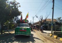 သျှမ်းရှေ့ ပြည်သူများ စစ်တပ်ထောက်ခံပွဲ ပါဝင်ပေးရန် ဖိအားပေးခံရ