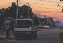 လွိုင်ကော် မှ သျှမ်းတောင်သို့လာသည့် စစ်ရှောင်များကို PNO တပ်ဖွဲ့လမ်းတွင် စစ်ဆေးမှုပြုလုပ်