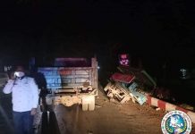 လားရှိုးမြို့ အမှတ် (၁၀) စစ်ဆေးရုံတပ်ရင်းရှေ့ ယာဥ်တိုက်မှု ဖြစ်ပွားခဲ့