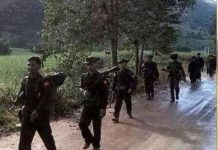 မိုင်းရှူးမြို့ နှင့် တန့်ယန်းကြားရှိ SSPP တပ်စခန်းအနီး စစ်ကောင်စီ အင်အားဖြည့်