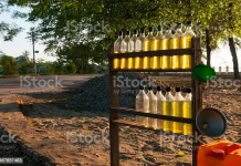 မိုင်းပျဉ်းမြို့ တပိုင်တနိုင် ဓာတ်ဆီဆိုင်များကို စစ်ကောင်စီက ပိတ်ခိုင်း