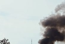 မိုင်းရယ် – ကျေးသီးလမ်းတွင် ကားတစ်စီး တိမ်းမှောက်မီးလောင်