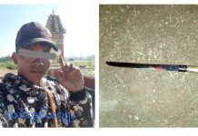 အရက်မူးသည့် သားက ဖခင်ကို ဓားဖြင့် ခုတ်သတ်