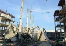 ဘန်ကောက်မြို့ လေထပ်တိုက် အဆောက်အဦး ပြိုကျ မြန်မာလုပ်သား ၅ ဦး ထိခိုက်ဒဏ်ရာရ