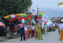 SNLD ပါတီ အလံ နှင့် ဆိုင်းဘုတ်များ ဖြုတ်သိမ်းရန် ပြည်ထဲရေး ဖိအားပေးလာ