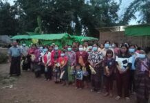 SNLD မှ သျှမ်းအနုပညာရှင်များ စစ်ဘေးရှောင်အတွက် ကူညီထောက်ပံ့ရန် တိုက်တွန်း