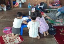 တိုက်ပွဲကြောင့် ကလေးငယ် စာသင်ကြားခွင့် မရကြ