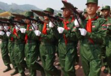 စစ်ရေးအရ နယ်မြေကျူးကျော်လာပါက ကိုင်တွယ်ဖြေရှင်းမည်ဟု “ဝ”တပ်ဖွဲ့ UWSA ထုတ်ပြန်