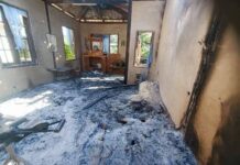 လွိုင်ကော်မြို့ စစ်ကောင်စီမှ ပြည်သူပိုင်ပစ္စည်းများ ခိုးယူ၊ နေအိမ်များကို မီးရှို့ဖျက်ဆီးနေဟုဆို