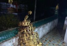 လေပြင်းတိုက်ခတ်မှုကြောင့် စေတီထီးတော်များ၊နေအိမ်းများ ပျက်စီး