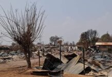 စစ်ဇုန်ဖြစ်နေသည့် ဆီဆိုင်မြို့ထဲသို့ စစ်ရှောင်များနေရပ်ပြန်ပို့ရန် စစ်ကောင်စီ စီစဉ်နေ