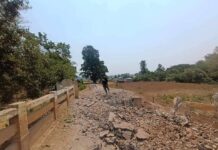 ဆီဆိုင် – စံကားကြားရှိ တံတားကို စစ်ကောင်စီ ဖျက်ဆီး