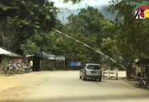 သံလွင်မြစ်ကူး (တာကော်)တံတားရှိ စစ်ကောင်စီဂိတ် စစ်ဆေးမှုတင်းကြပ်