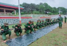 ကလော၊ အောင်ပန်းမှ စစ်မှုထမ်းစုဆောင်းခံရသူများ မြစ်ကြီးနား စစ်သင်တန်းပို့ခံရ