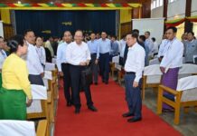 တောင်ကြီးမြို့သို့ စစ်ခေါင်းဆောင် မင်းအောင်လှိုင် လာရောက်ပြီးနောက် စစ်အင်အားထပ်ဖြည့်