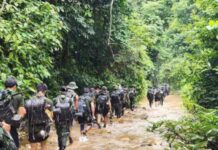 ဟိုပုံးဒေသခံများကို စစ်သင်တန်း ရက်ပိုင်းပေးပြီး ရှေ့တန်းပို့ခံရ