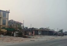 တောင်းခမ်းဒေသ (၃၅၄) အမြောက်တပ်ထဲ လက်နက်ကြီး ကျကွဲ စစ်ကောင်စီလက်နက်တိုက် မီးလောင်