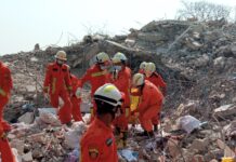 ဟိုတယ်အောင်ပန်းပြိုကျမှုအတွင်း ပိတ်မိနေသော အမျိုးသမီးတစ်ဦးရုပ်အလောင်းထပ်မံတွေ့ရှိ