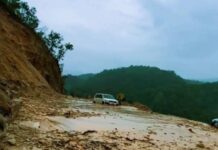 တောင်ကြီး-လွိုင်လင်လမ်းပိုင်း မြေပြိုမှုကြောင့် (၁၅)ရက်ကြာ ညဘက်သွားလာခွင့် ပိတ်မည်