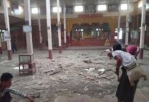 ညောင်ရွှေမြို့နယ် တောင်ပို့ကွဲဘုန်းကြီးကျောင်းကို စစ်ကောင်စီဗုံးကြဲ