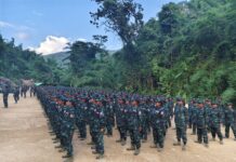 လွတ်မြောက်နယ်မြေတွင် DPLA၏ အမှတ်စဉ် (၆) သင်တန်းဆင်းပွဲ ပြုလုပ်ခဲ့