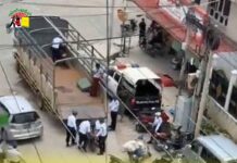 တောင်ကြီးတွင် လိုင်စင်မဲ့ကားများကို နေအိမ်၊ ဘုန်းကြီးကျောင်းထဲအထိ ဝင်ရောက်ဖမ်းဆီးနေ