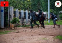 ကရင်နီတပ်များ တစ်နှစ်ကျော်ကြာ သိမ်းထားသည့် မိုးဗြဲမြို့ နေရာအချို့ကို စစ်ကောင်စီတပ် ပြန်လည်ထိန်းချုပ်