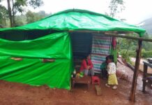 ဖယ်ခုံမြို့နယ် စစ်ဘေးရှောင် ၃၀၀၀ အတွက် အမိုးအကာ လိုအပ်နေ