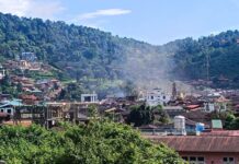 TNLA ထိန်းချုပ်ဒေသ မိုးကုတ်မြို့ကို စစ်ကော်မရှင်က ထပ်မံဗုံးကြဲ