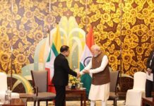 တရုတ်နိုင်ငံတွင် စစ်ခေါင်းဆောင်နှင့် အိန္ဒိယဝန်ကြီးချုပ် တွေ့ဆုံပြီး မြေရှားတူးဖော်ရေးဆွေးနွေး