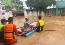မယ်ဆိုင်ချောင်းရေ မြင့်တက်မှုကြောင့် တာချီလိတ်တွင် ရေထပ်ကြီး