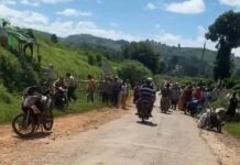 ကျောက်မဲ စာသင်ကျောင်းထဲတပ်စွဲသည့် TNLA ကို ထွက်ခွာပေးရန် ဒေသခံများ တောင်းဆိုခဲ့ပြီး ဂိတ်ကိုဖယ်ရှား