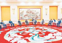 တရုတ်နိုင်ငံရောက် စစ်ကော်မရှင်ဝန်ကြီး ဓာတ်ငွေ့ပိုက်လိုင်း လုံခြုံရေးကိစ္စဆွေးနွေး