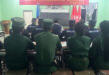 လားရှိုး- မိုင်းရယ်ကြား ဈေးဆိုင်ဆိုင်းဘုတ်များ တရုတ်စာထည့်ရန် MNDAA ညွှန်ကြား Hsenwi_MNDAA_Learns_Burmese_Language_1