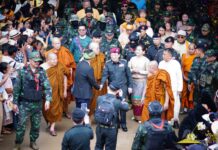 သျှမ်းနှစ်သစ်ကူးအကြို RCSS ဥက္ကဋ္ဌ လင်းခေးမြို့ရောက်ရှိ RCSS_Chairman_Arrived_LangKhur