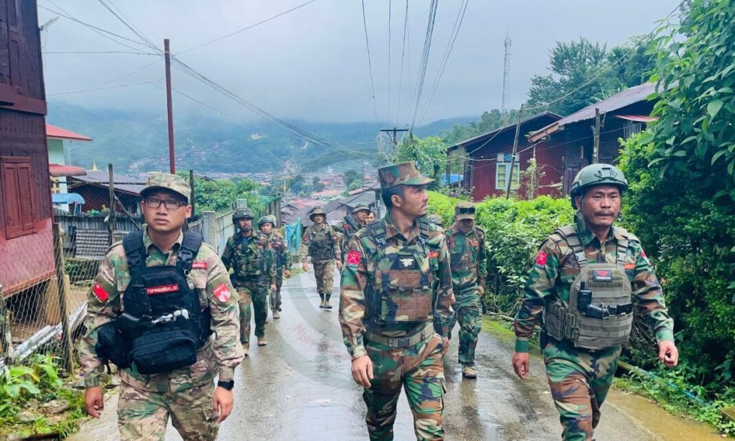 TNLA Leaders and MDY-PDF Leaders in Mogok