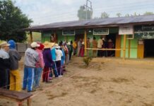 ကျောက်မဲတွင် နယ်မြေ ၆ ရာခိုင်နှုန်းသာ ရွေးကောက်ပွဲလုပ်နိုင်၊ သီပေါတွင် မဲရုံနေရာ ရွှေ့ပြောင်းခဲ့ရ Hsipaw_Polling_Station