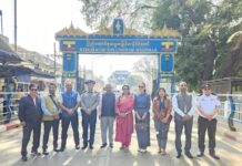 အိန္ဒိယသံအမတ်ကြီး ကျိုင်းတုံနှင့် တာချီလိတ်မြို့သို့ လာရောက်လေ့လာ