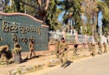 မိုးကုတ် စစ်ကော်မရှင်တပ် အင်အားဖြည့် စစ်ကြောင်းထိုး၊ PDF တပ်များနှင့် ထိတွေ့တိုက်ပွဲပြင်းထန်