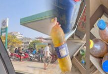 တာချီလိတ်မြို့နယ် စက်သုံးဆီ တစ်လီတာ ဘတ် ၂၀၀ ထိရှိလာ၊ အလုအယက်ဝယ်ယူနေ