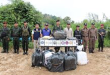 ထိုင်းနယ်စပ်နှစ်ခုတွင် တစ်ရက်တည်း၌ မူးယစ်ဆေးဝါးအမြောက်အမြား ဖမ်းဆီးရမိ