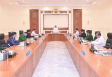 ရက်ပေါင်း(၁၀၀)အတွင်း ငြိမ်းချမ်းရေးဆွေးနွေးရန် အာဏာသိမ်းစစ်ခေါင်းဆောင် ဉီးမင်းအောင်လှိုင် ဖိတ်ခေါ်